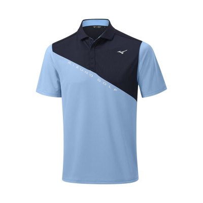 Camisa Polo Mizuno Trace Hombre Azules - Chile M563VICWMA